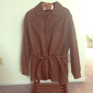 Wilson’s Leather Company 3/4 length leather coat